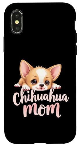 Chihuahua, Mutter, Hund, Chihuahua, Mama, niedlicher Welpe Hülle für iPhone X/XS Chihuahua, Mutter, Hund, Chihuahua, Mama, niedlicher Welpe Hülle für iPhone X/XS von Chihuahua Fun Designs
