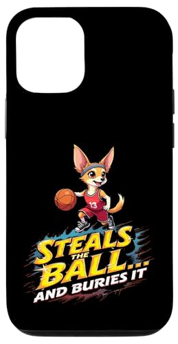 Lustiges Basketball-Geschenk für Chihuahua-Hundeliebhaber Hülle für iPhone 12/12 Pro von Chihuahua Fun Designs