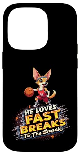 Lustiges Basketball-Geschenk für Chihuahua-Hundeliebhaber Hülle für iPhone 14 Pro von Chihuahua Fun Designs
