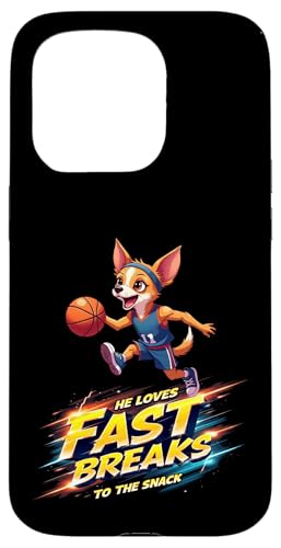 Lustiges Basketball-Geschenk für Chihuahua-Hundeliebhaber Hülle für iPhone 15 Pro von Chihuahua Fun Designs