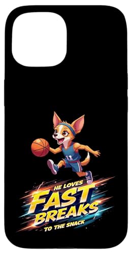 Lustiges Basketball-Geschenk für Chihuahua-Hundeliebhaber Hülle für iPhone 15 Lustiges Basketball-Geschenk für Chihuahua-Hundeliebhaber Hülle für iPhone 15 von Chihuahua Fun Designs