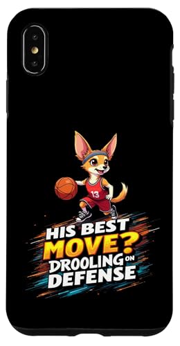 Lustiges Basketball-Geschenk für Chihuahua-Hundeliebhaber Hülle für iPhone XS Max von Chihuahua Fun Designs