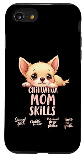 Lustiges Zitat für Chihuahua, Mutter, Hund, Chihuahua, Mama, Humor Hülle für iPhone SE (2020) / 7 / 8 von Chihuahua Fun Designs