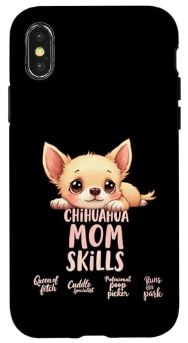 Lustiges Zitat für Chihuahua, Mutter, Hund, Chihuahua, Mama, Humor Hülle für iPhone X/XS Lustiges Zitat für Chihuahua, Mutter, Hund, Chihuahua, Mama, Humor Hülle für iPhone X/XS von Chihuahua Fun Designs