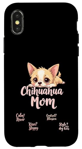 Lustiges Zitat für Chihuahua, Mutter, Hund, Chihuahua, Mama, Humor Hülle für iPhone X/XS Lustiges Zitat für Chihuahua, Mutter, Hund, Chihuahua, Mama, Humor Hülle für iPhone X/XS von Chihuahua Fun Designs