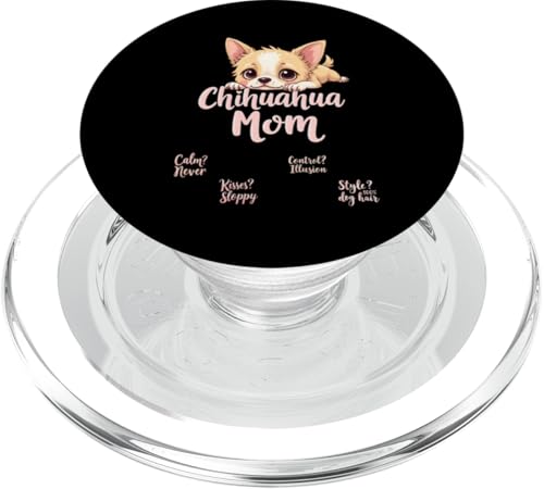 Lustiges Zitat für Chihuahua, Mutter, Hund, Chihuahua, Mama, Humor PopSockets PopGrip für MagSafe Lustiges Zitat für Chihuahua, Mutter, Hund, Chihuahua, Mama, Humor PopSockets PopGrip für MagSafe von Chihuahua Fun Designs