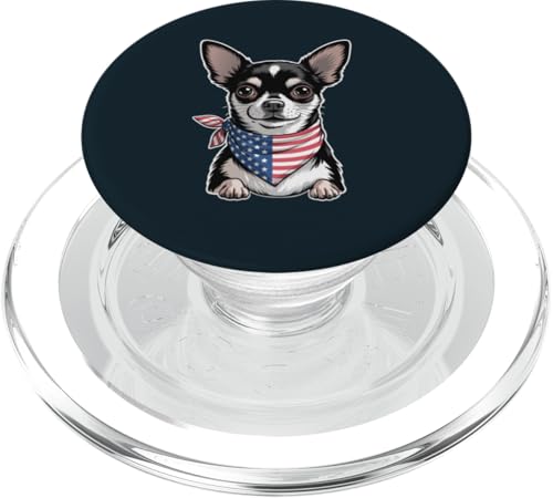 Amerikanische Chihuahua USA Chihuahua PopSockets PopGrip für MagSafe von Chihuahua Lover Gifts & Tees