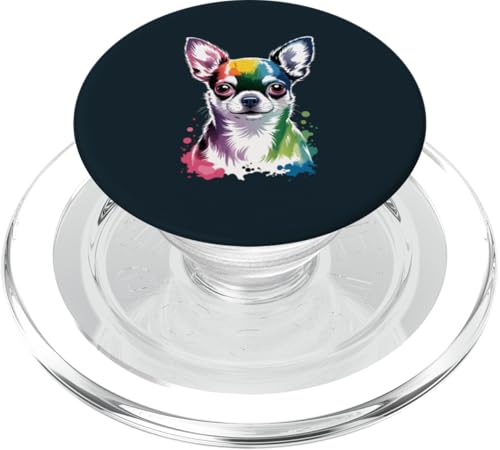 Aquarell Chihuahua Kunstwerk Chihuahua PopSockets PopGrip für MagSafe Aquarell Chihuahua Kunstwerk Chihuahua PopSockets PopGrip für MagSafe von Chihuahua Lover Gifts & Tees