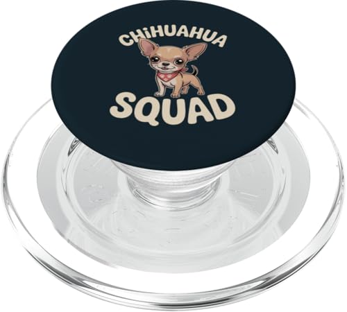 Chihuahua Besitzer Chihuahua Squad PopSockets PopGrip für MagSafe Chihuahua Besitzer Chihuahua Squad PopSockets PopGrip für MagSafe von Chihuahua Lover Gifts & Tees