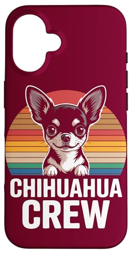 Chihuahua Crew im Vintage-Look Hülle für iPhone 16 Chihuahua Crew im Vintage-Look Hülle für iPhone 16 von Chihuahua Lover Gifts & Tees