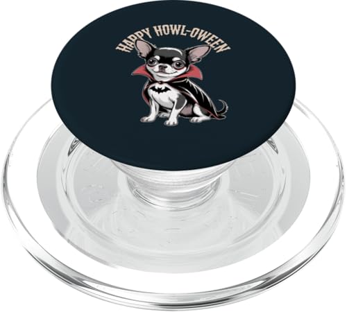 Chihuahua Halloween-Howloween Chihuahua PopSockets PopGrip für MagSafe Chihuahua Halloween-Howloween Chihuahua PopSockets PopGrip für MagSafe von Chihuahua Lover Gifts & Tees
