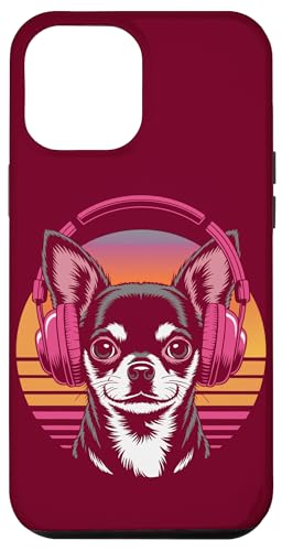 Chihuahua Kopfhörer Retro Chihuahua Hülle für iPhone 12 Pro Max Chihuahua Kopfhörer Retro Chihuahua Hülle für iPhone 12 Pro Max von Chihuahua Lover Gifts & Tees