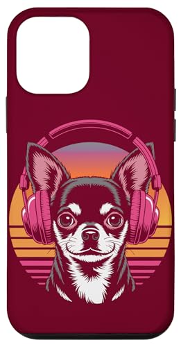 Chihuahua Kopfhörer Retro Chihuahua Hülle für iPhone 12 mini von Chihuahua Lover Gifts & Tees