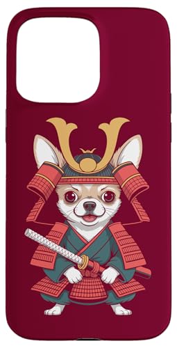 Chihuahua Samurai Lustiger Chihuahua Hülle für iPhone 15 Pro Max Chihuahua Samurai Lustiger Chihuahua Hülle für iPhone 15 Pro Max von Chihuahua Lover Gifts & Tees