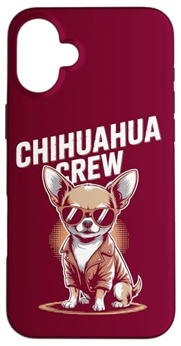 Chihuahua Sonnenbrille Chihuahua Crew Hülle für iPhone 16 Plus von Chihuahua Lover Gifts & Tees