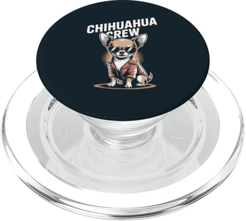 Chihuahua Sonnenbrille Chihuahua Crew PopSockets PopGrip für MagSafe von Chihuahua Lover Gifts & Tees