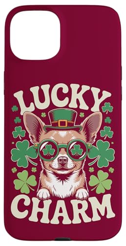 Chihuahua St. Patrick Chihuahua Hülle für iPhone 15 Plus Chihuahua St. Patrick Chihuahua Hülle für iPhone 15 Plus von Chihuahua Lover Gifts & Tees