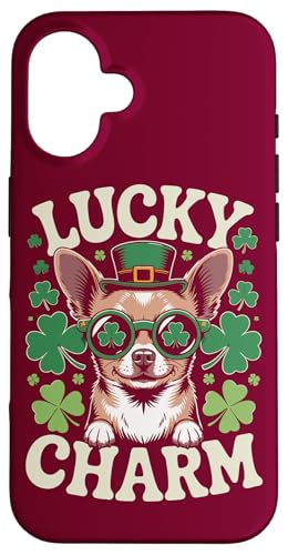 Chihuahua St. Patrick Chihuahua Hülle für iPhone 16 von Chihuahua Lover Gifts & Tees