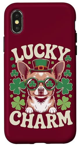 Chihuahua St. Patrick Chihuahua Hülle für iPhone X/XS von Chihuahua Lover Gifts & Tees
