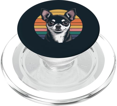 Chihuahua im Retro-Look PopSockets PopGrip für MagSafe Chihuahua im Retro-Look PopSockets PopGrip für MagSafe von Chihuahua Lover Gifts & Tees