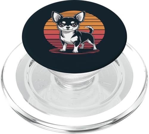 Chihuahua im Vintage-Stil PopSockets PopGrip für MagSafe von Chihuahua Lover Gifts & Tees