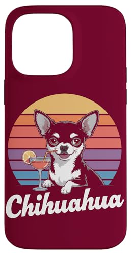 Cocktail Chihuahua Trinken Chihuahua Hülle für iPhone 14 Pro Max von Chihuahua Lover Gifts & Tees