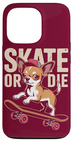 Eislaufen Chihuahua Skateboard Chihuahua Hülle für iPhone 13 Pro Eislaufen Chihuahua Skateboard Chihuahua Hülle für iPhone 13 Pro von Chihuahua Lover Gifts & Tees