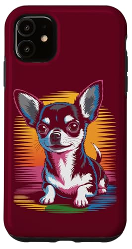 Farbenfroher Chihuahua Hülle für iPhone 11 von Chihuahua Lover Gifts & Tees