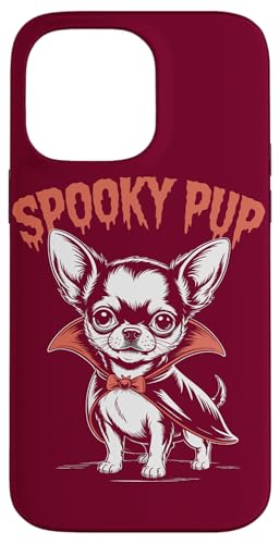 Gruseliger Chihuahua Halloween Chihuahua Hülle für iPhone 14 Pro Max von Chihuahua Lover Gifts & Tees