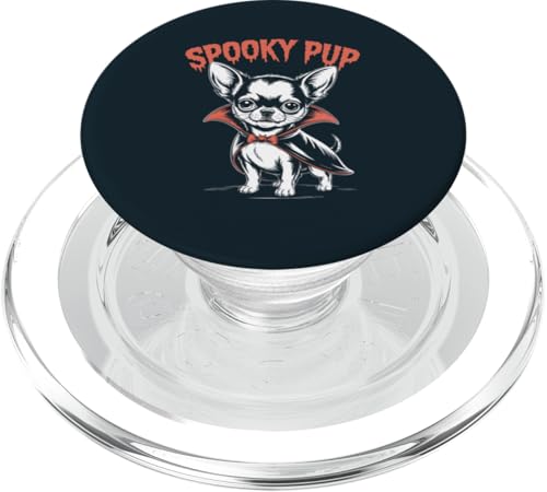 Gruseliger Chihuahua Halloween Chihuahua PopSockets PopGrip für MagSafe von Chihuahua Lover Gifts & Tees