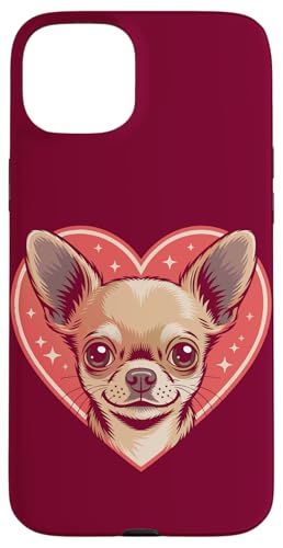 I Love Chihuahuas Herz Chihuahua Hülle für iPhone 15 Plus von Chihuahua Lover Gifts & Tees