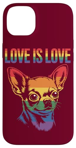 LGBTQ Chihuahua Pride Flagge Chihuahua Hülle für iPhone 14 Plus von Chihuahua Lover Gifts & Tees