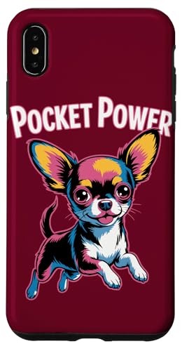Lustige Chihuahua Pocket Power Chihuahua Hülle für iPhone XS Max von Chihuahua Lover Gifts & Tees