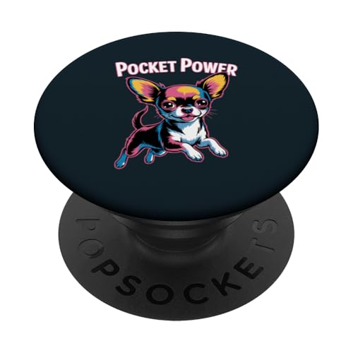 Lustige Chihuahua Pocket Power Chihuahua PopSockets Klebender PopGrip Lustige Chihuahua Pocket Power Chihuahua PopSockets Klebender PopGrip von Chihuahua Lover Gifts & Tees