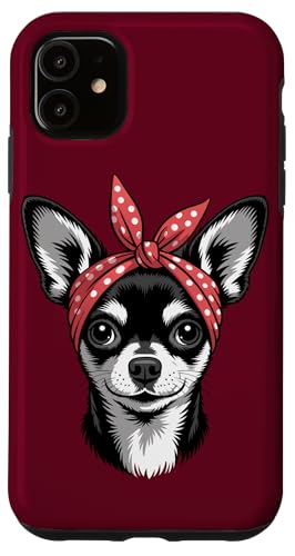 Mädchen Chihuahua Bandana Chihuahua Hülle für iPhone 11 von Chihuahua Lover Gifts & Tees