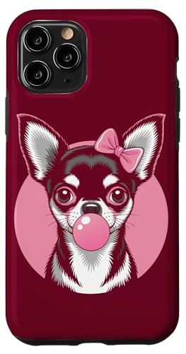 Mädchen Chihuahua Pink Bubblegum Chihuahua Hülle für iPhone 11 Pro von Chihuahua Lover Gifts & Tees