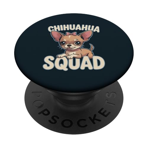 Netter Chihuahua-Trupp PopSockets Klebender PopGrip Netter Chihuahua-Trupp PopSockets Klebender PopGrip von Chihuahua Lover Gifts & Tees