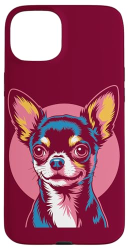 Rosa Chihuahua Hülle für iPhone 15 Plus von Chihuahua Lover Gifts & Tees