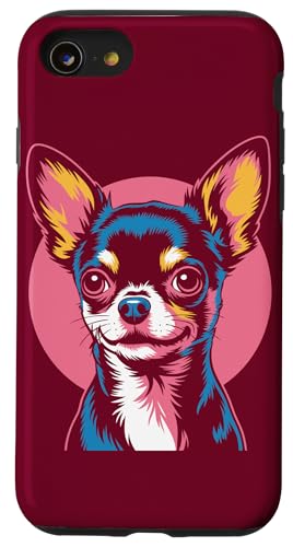 Rosa Chihuahua Hülle für iPhone SE (2020) / 7 / 8 von Chihuahua Lover Gifts & Tees