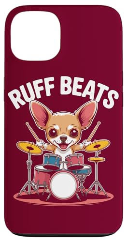 Schlagzeuger Chihuahua Schlagzeug Chihuahua Hülle für iPhone 13 von Chihuahua Lover Gifts & Tees