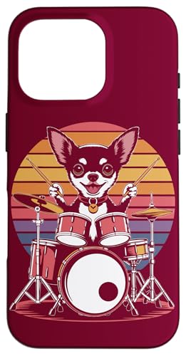 Schlagzeuger Chihuahua Schlagzeuger Chihuahua Hülle für iPhone 16 Pro Schlagzeuger Chihuahua Schlagzeuger Chihuahua Hülle für iPhone 16 Pro von Chihuahua Lover Gifts & Tees