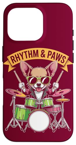 Schlagzeuger Chihuahua Schlagzeuger Chihuahua Hülle für iPhone 16 Pro Schlagzeuger Chihuahua Schlagzeuger Chihuahua Hülle für iPhone 16 Pro von Chihuahua Lover Gifts & Tees
