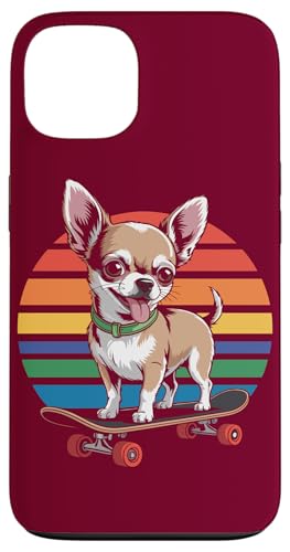 Skateboard Chihuahua Skater Chihuahua Hülle für iPhone 13 von Chihuahua Lover Gifts & Tees