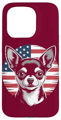 Vereinigte Staaten Chihuahua American Chihuahua Hülle für iPhone 15 Pro von Chihuahua Lover Gifts & Tees