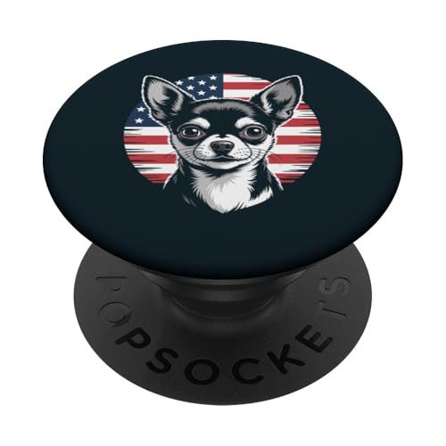 Vereinigte Staaten Chihuahua American Chihuahua PopSockets Klebender PopGrip Vereinigte Staaten Chihuahua American Chihuahua PopSockets Klebender PopGrip von Chihuahua Lover Gifts & Tees