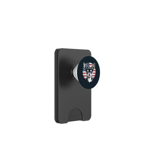 Vereinigte Staaten Chihuahua American Chihuahua PopSockets PopWallet für MagSafe von Chihuahua Lover Gifts & Tees