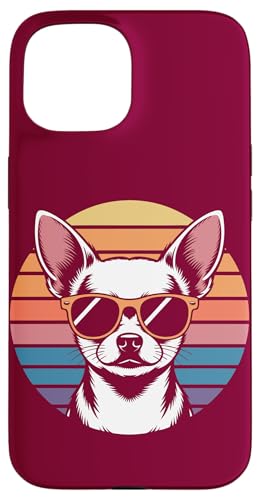 Vintage Chihuahua Sonnenbrille Chihuahua Hülle für iPhone 15 von Chihuahua Lover Gifts & Tees
