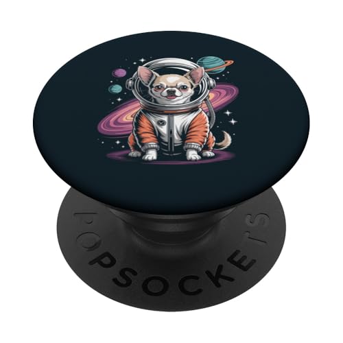 Weltraum Chihuahua Astronaut Chihuahua PopSockets Klebender PopGrip Weltraum Chihuahua Astronaut Chihuahua PopSockets Klebender PopGrip von Chihuahua Lover Gifts & Tees