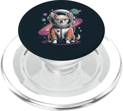 Weltraum Chihuahua Astronaut Chihuahua PopSockets PopGrip für MagSafe Weltraum Chihuahua Astronaut Chihuahua PopSockets PopGrip für MagSafe von Chihuahua Lover Gifts & Tees