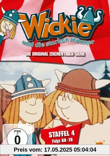 Wickie und die starken Männer - Staffel 4 (Folge 58-78) [3 DVDs] von Chikao Katsui